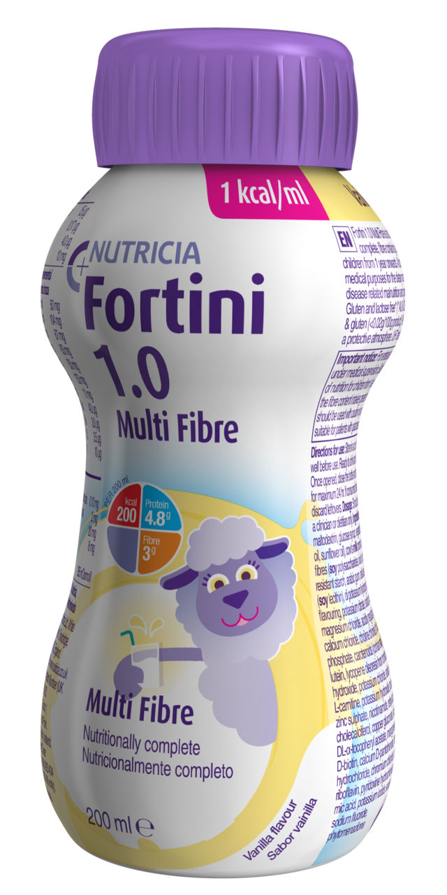 Fortini 1.0 Multi Fibre Vanilla 200ml Bottle