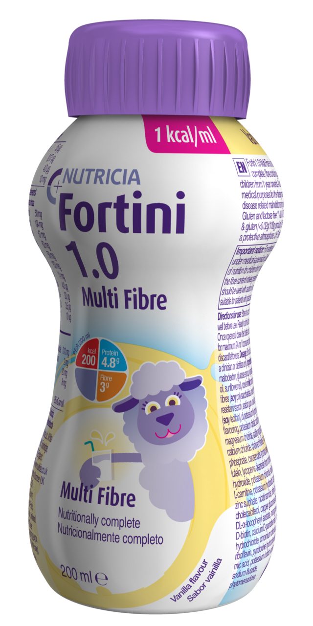 Fortini 1.0 Multi Fibre vanilla 200ml packshot