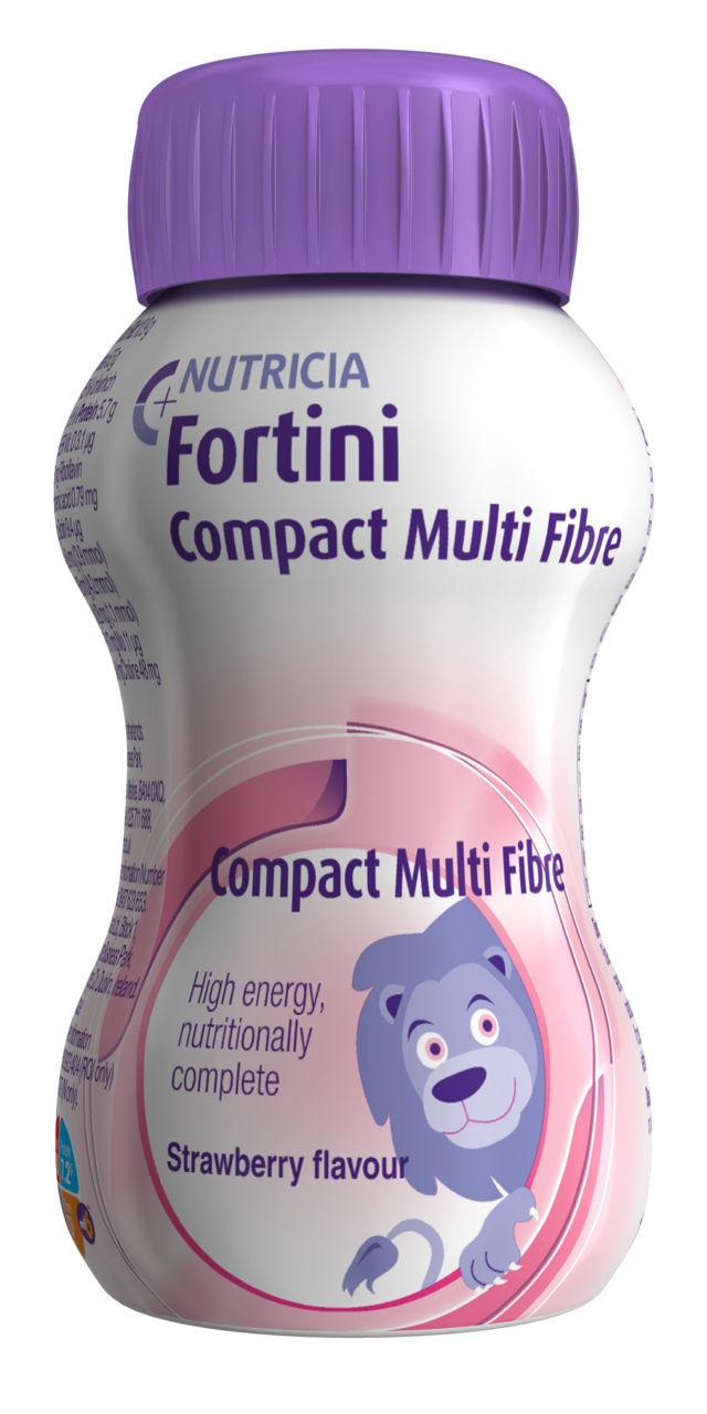 Fortini Compact Multi Fibre strawberry 125ml bottle