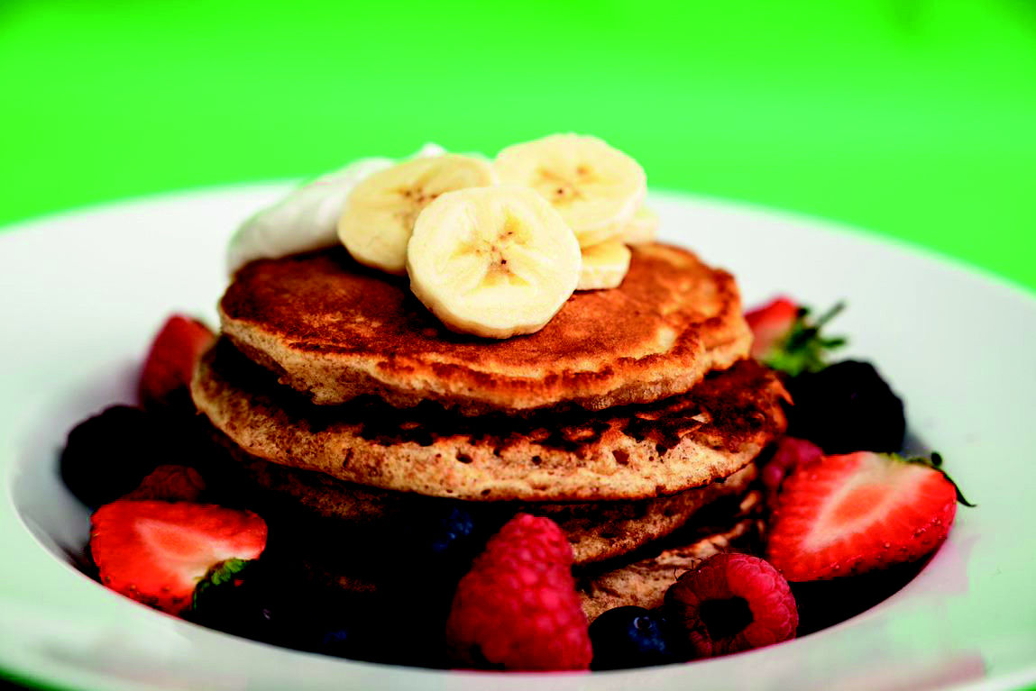 Fortini - Summer fruit oat pancakes