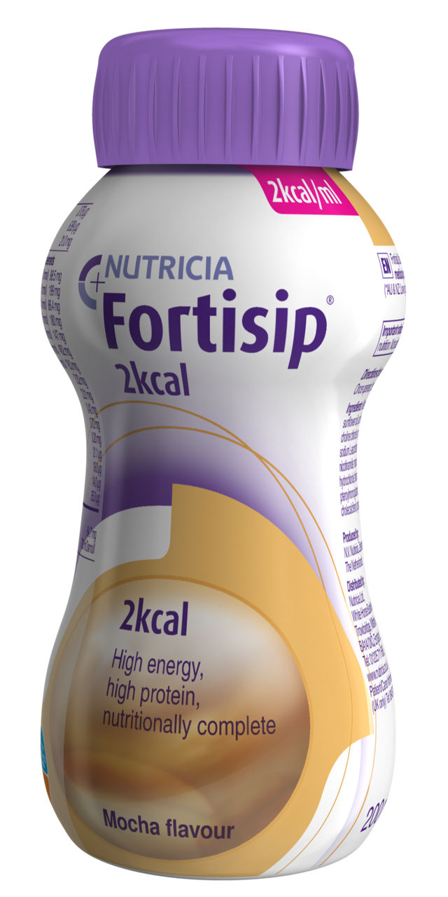 Fortisip 2kcal Mocha flavour bottle