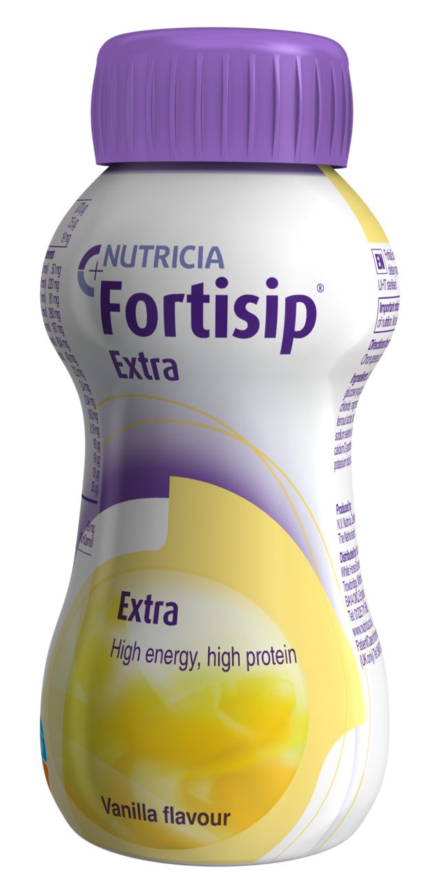 Fortisip Extra vanilla 200ml packshot