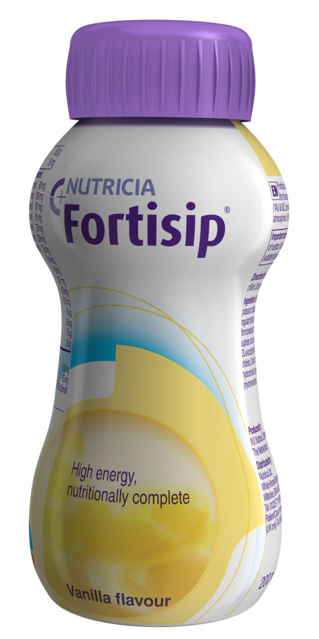 fortisip vanilla bottle 200ml