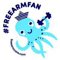 FreeArmDan Sticker
