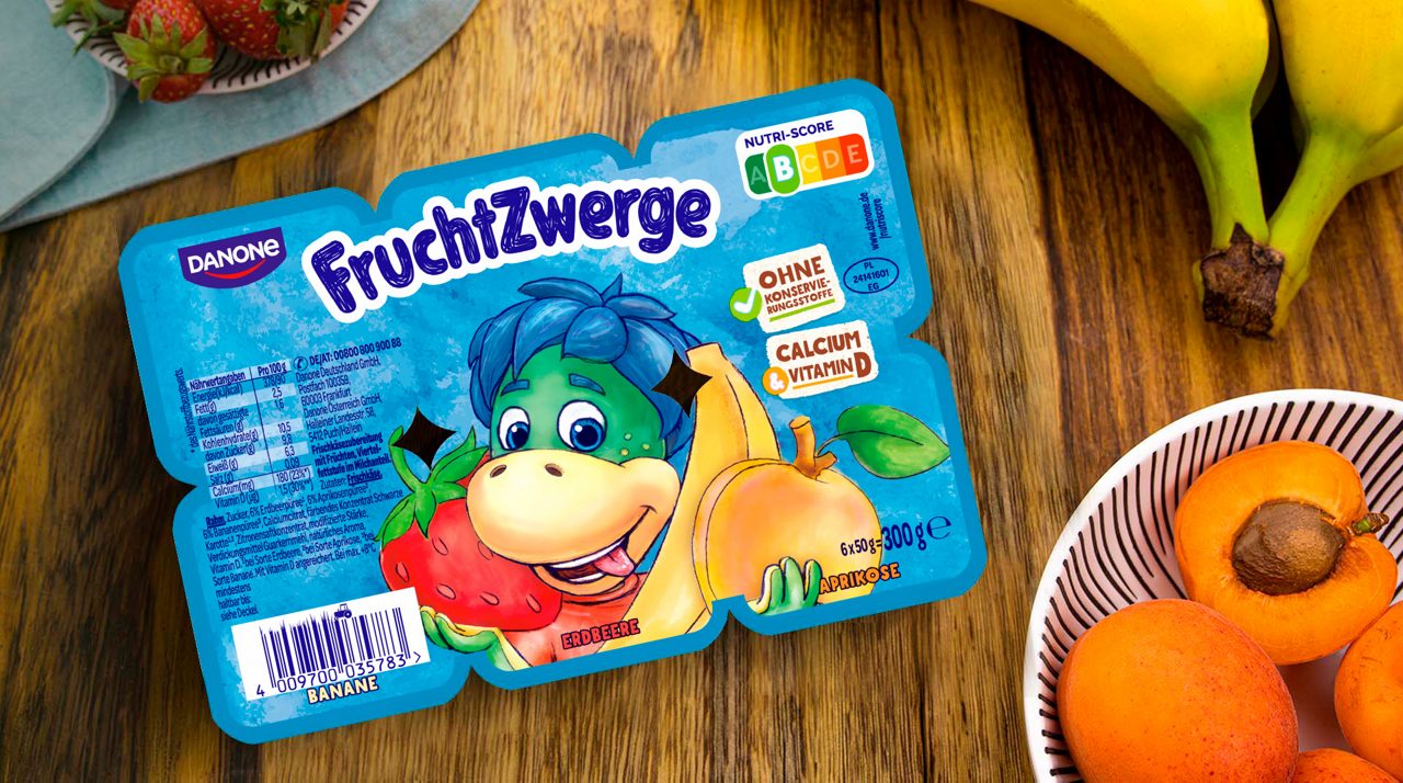 Fruchtzwerge - Erdbeere-Banane-Aprikose (6er)