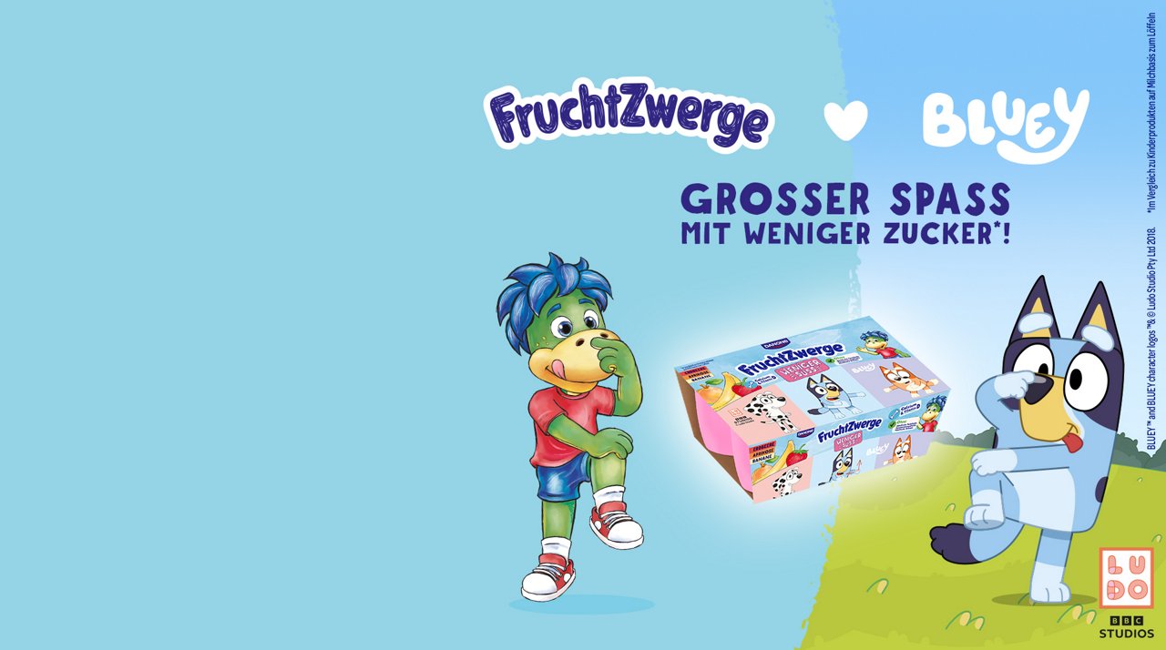 FruchtZwerge & Bluey