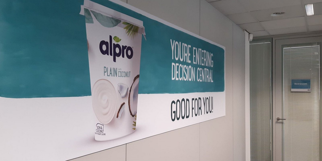 Alpro office you're entering decision central poster