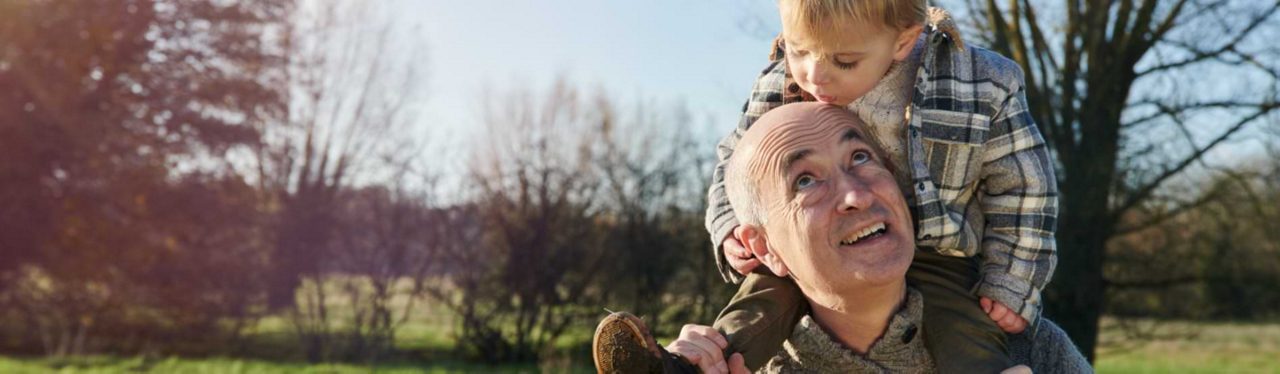 grandfarther with grandson