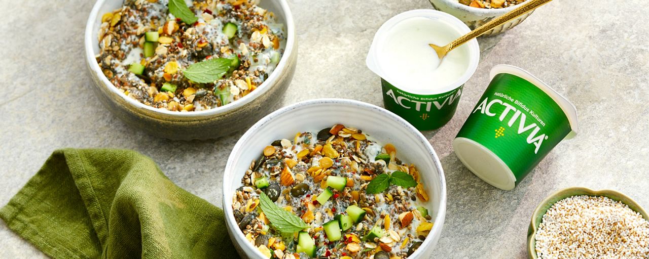 Herzhaftes Protein-Müsli Hero Small