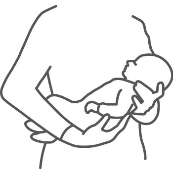 how-to-hold-baby-sketch