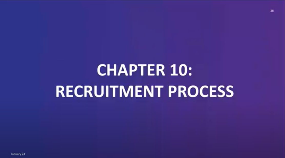 HRF Training Chapter 10