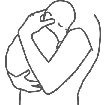 hugging-baby-sketch