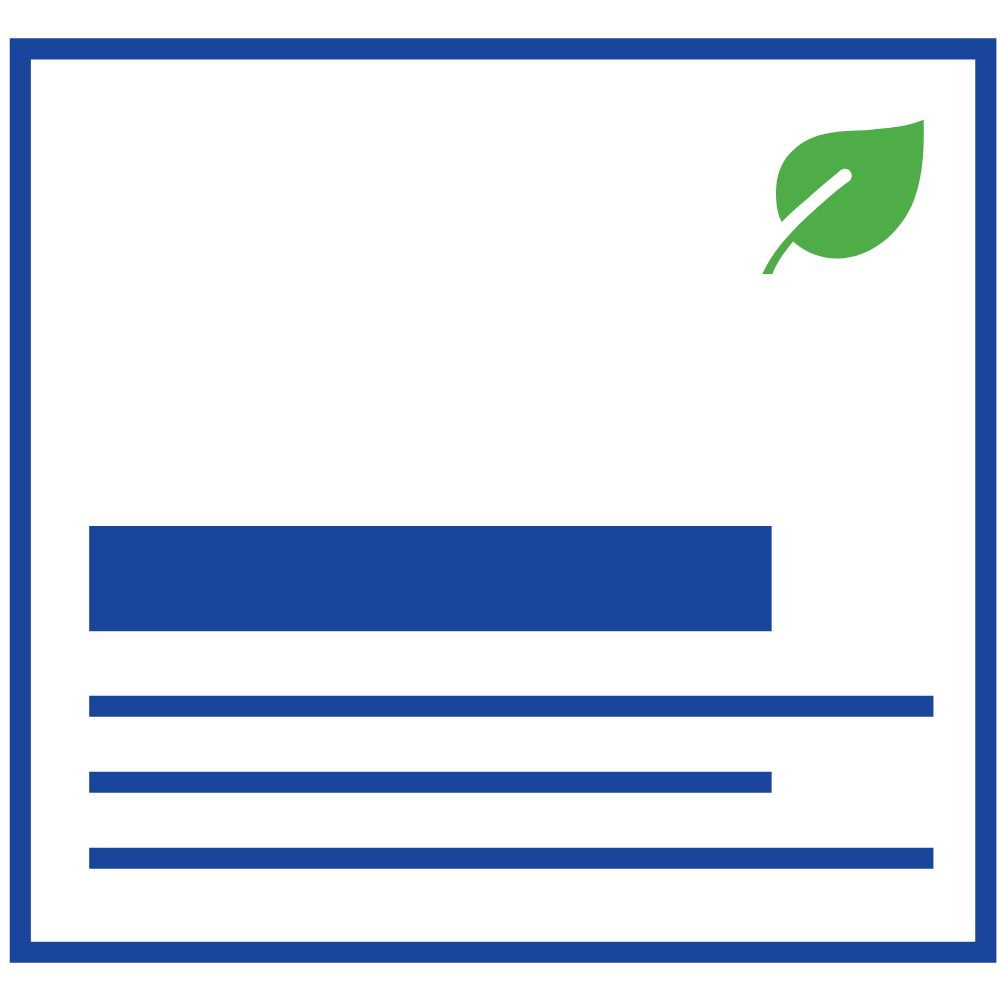 Vorschlagskatalog Icon Kennzeichnung