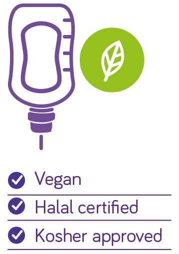 Nutrison PB 2kcal HP MF Suitability Icons