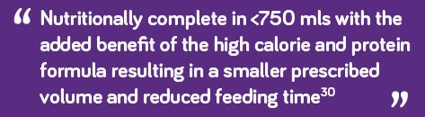 Nutrison PB 2kcal HP MF - Case Study Quote