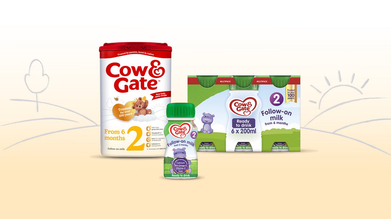 cow and gate product range