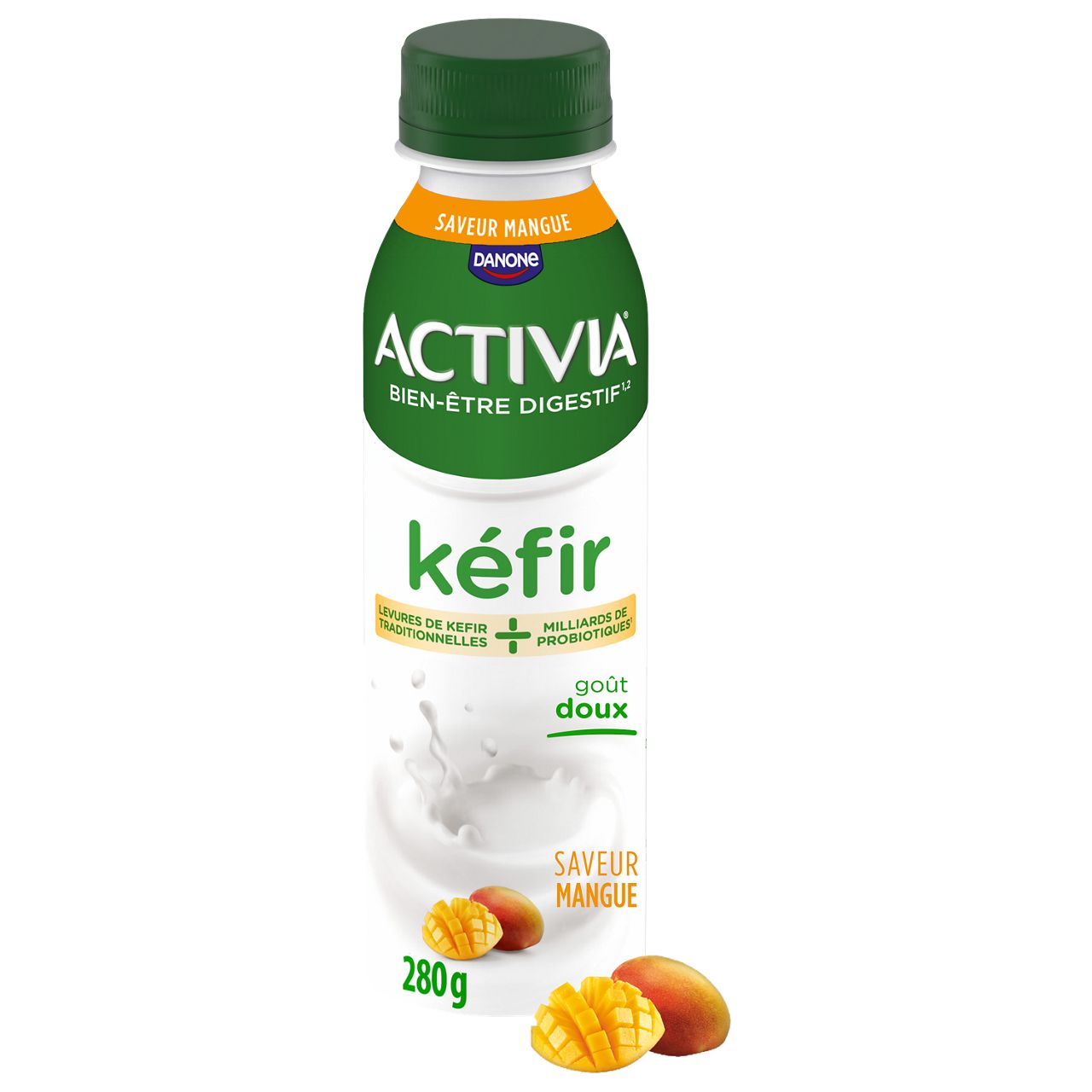 activia kefir mangue