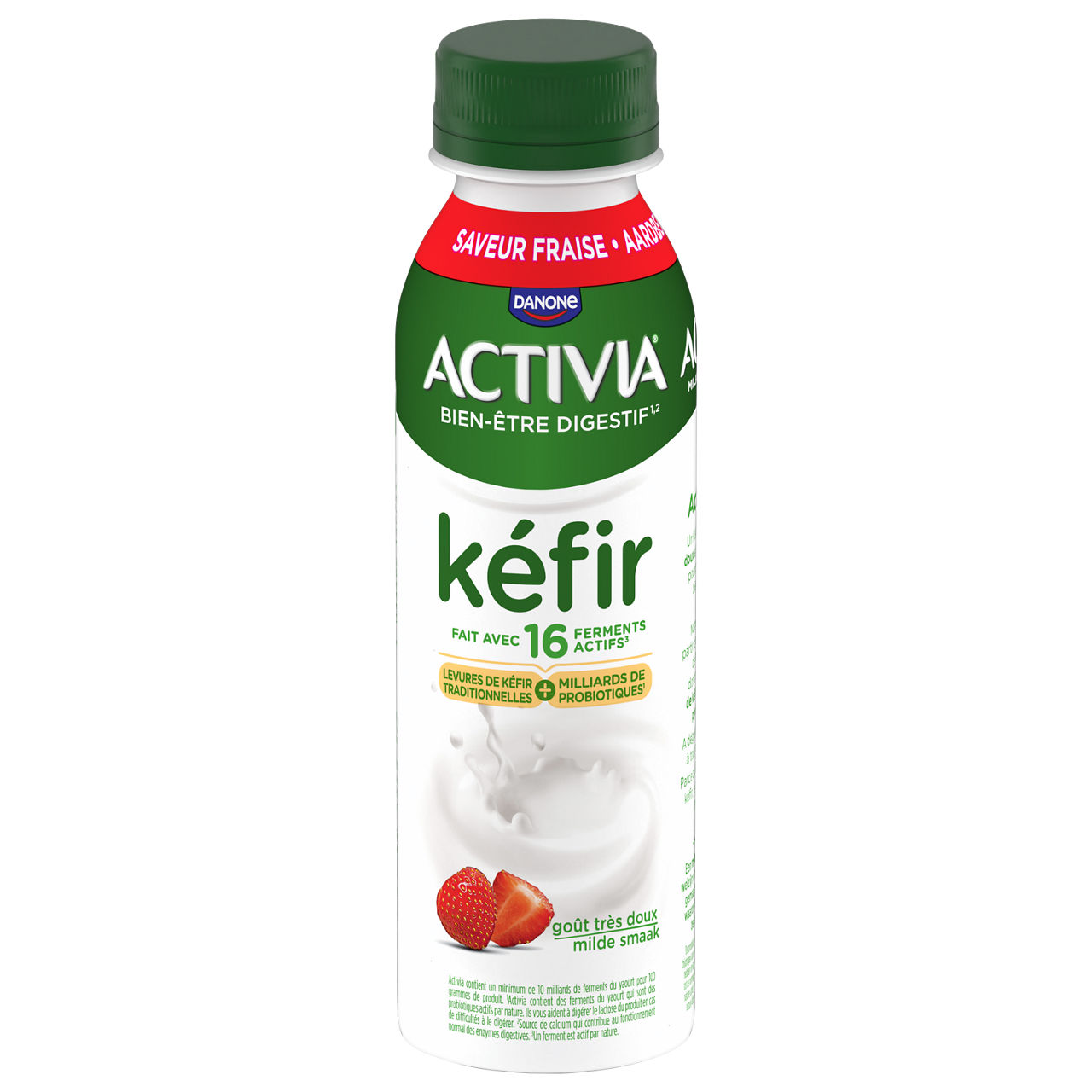 Aller vers la page produit kéfir à boire fraise