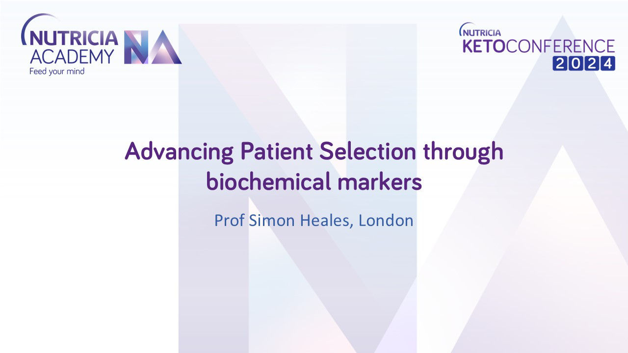 KetoConference 2024 - Advancing Patient Selection through biochemical markers