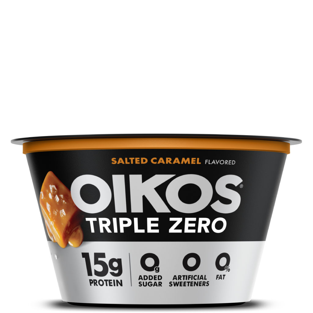 Salted Caramel Triple Zero High Protein Nonfat Greek Yogurt