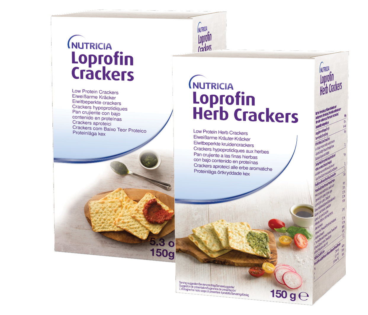 Loprofin Crackers packshots