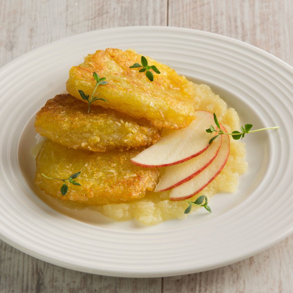 Loprofin Kartoffelpuffer Serviervorschlag
