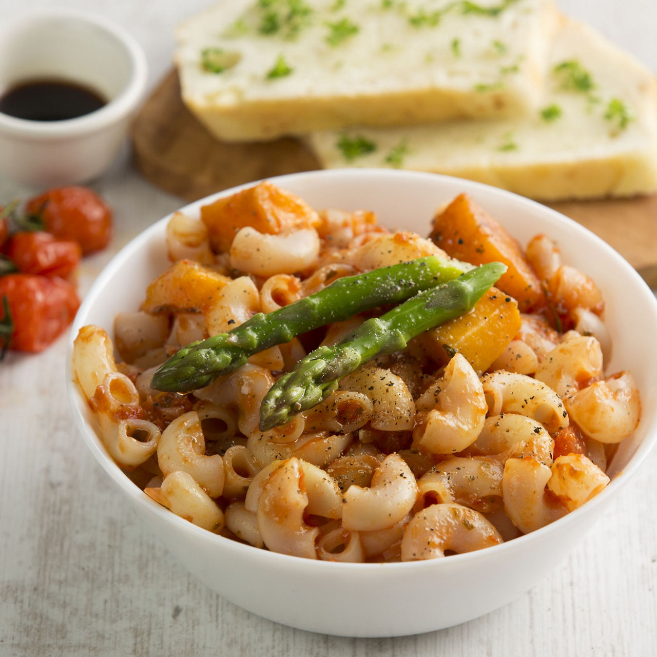 Loprofin Macaroni Serviervorschlag