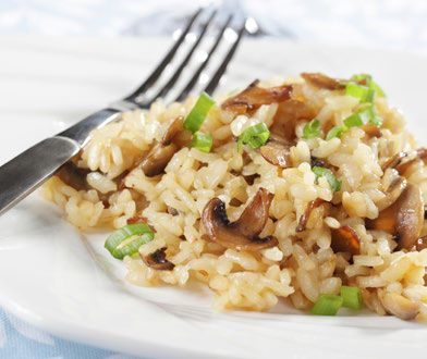 Italian leek risotto