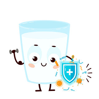 Dumex formula milk to boost immune system