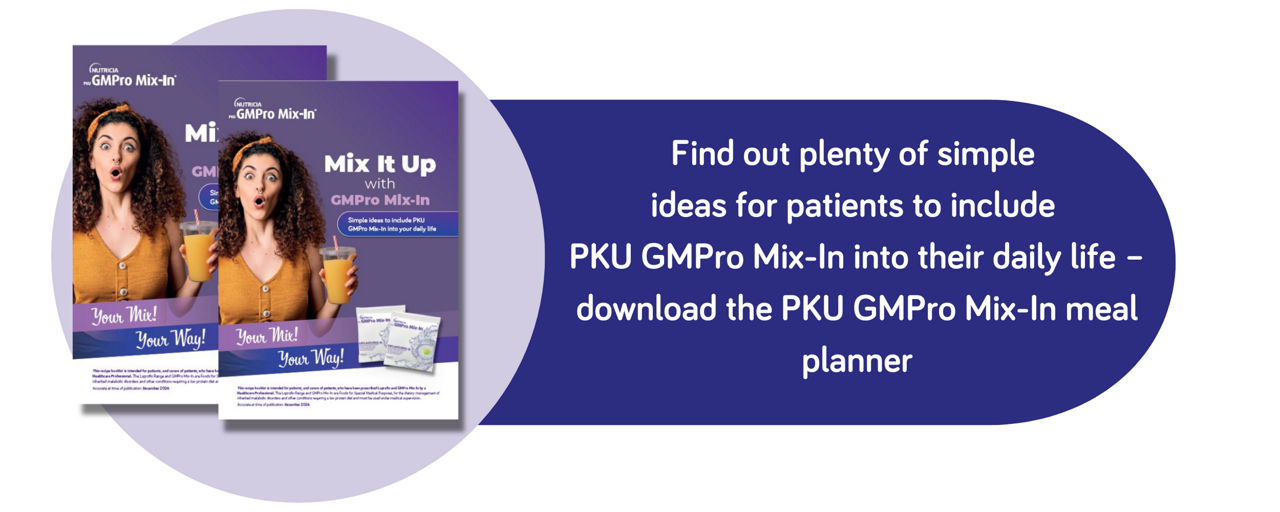 GMPro Mix-In meal planner