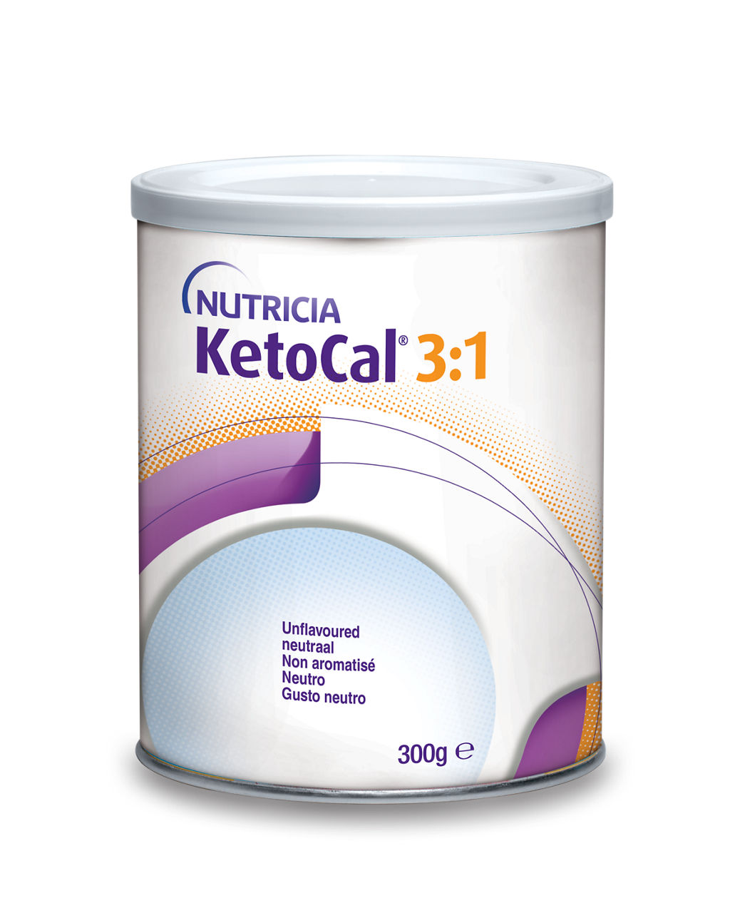 KetoCal 3:1 Unflavoured 300g tin packshot