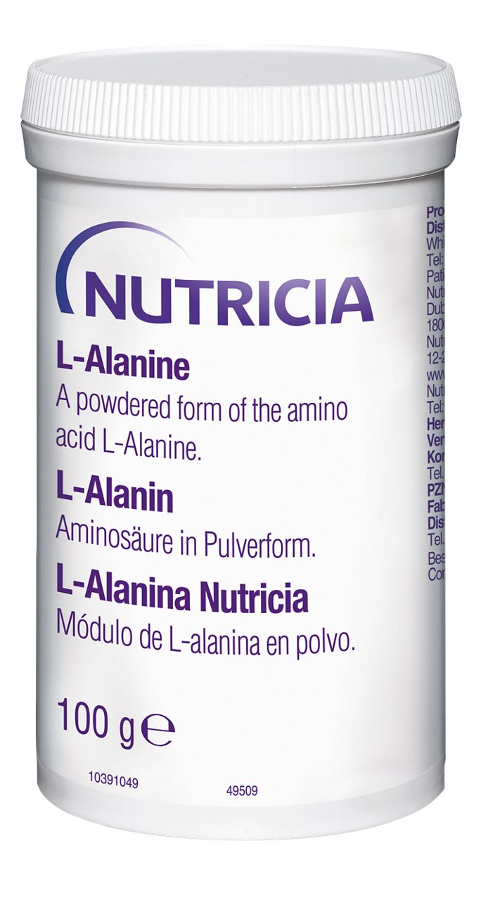 L-Alanine 100g pot packshot