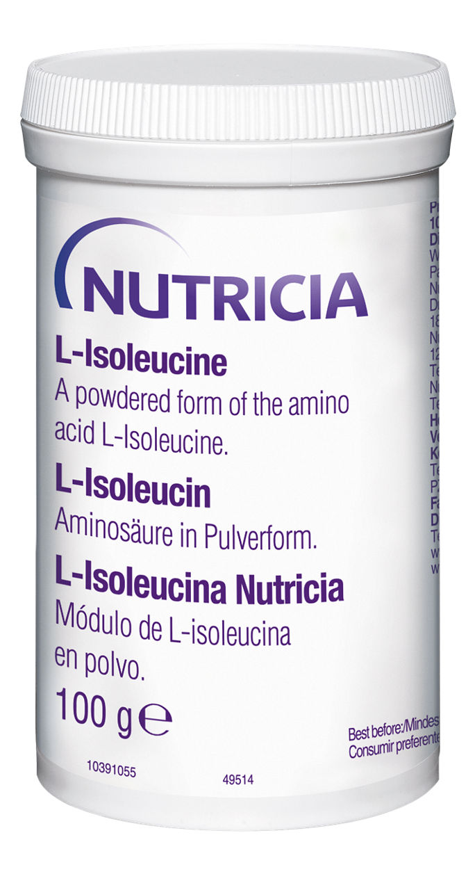 L-Isoleucine 100g pot packshot