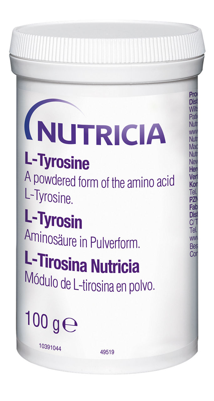 L-Tyrosine 100g pot packshot