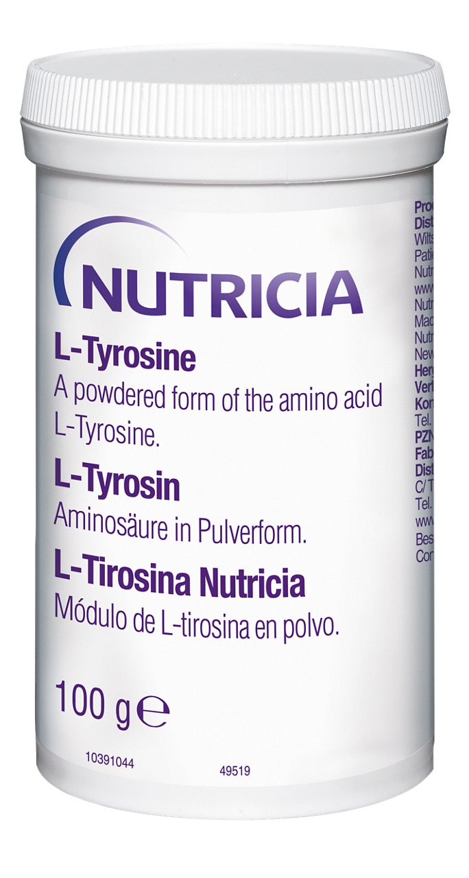 L-Tyrosine 100g pot packshot