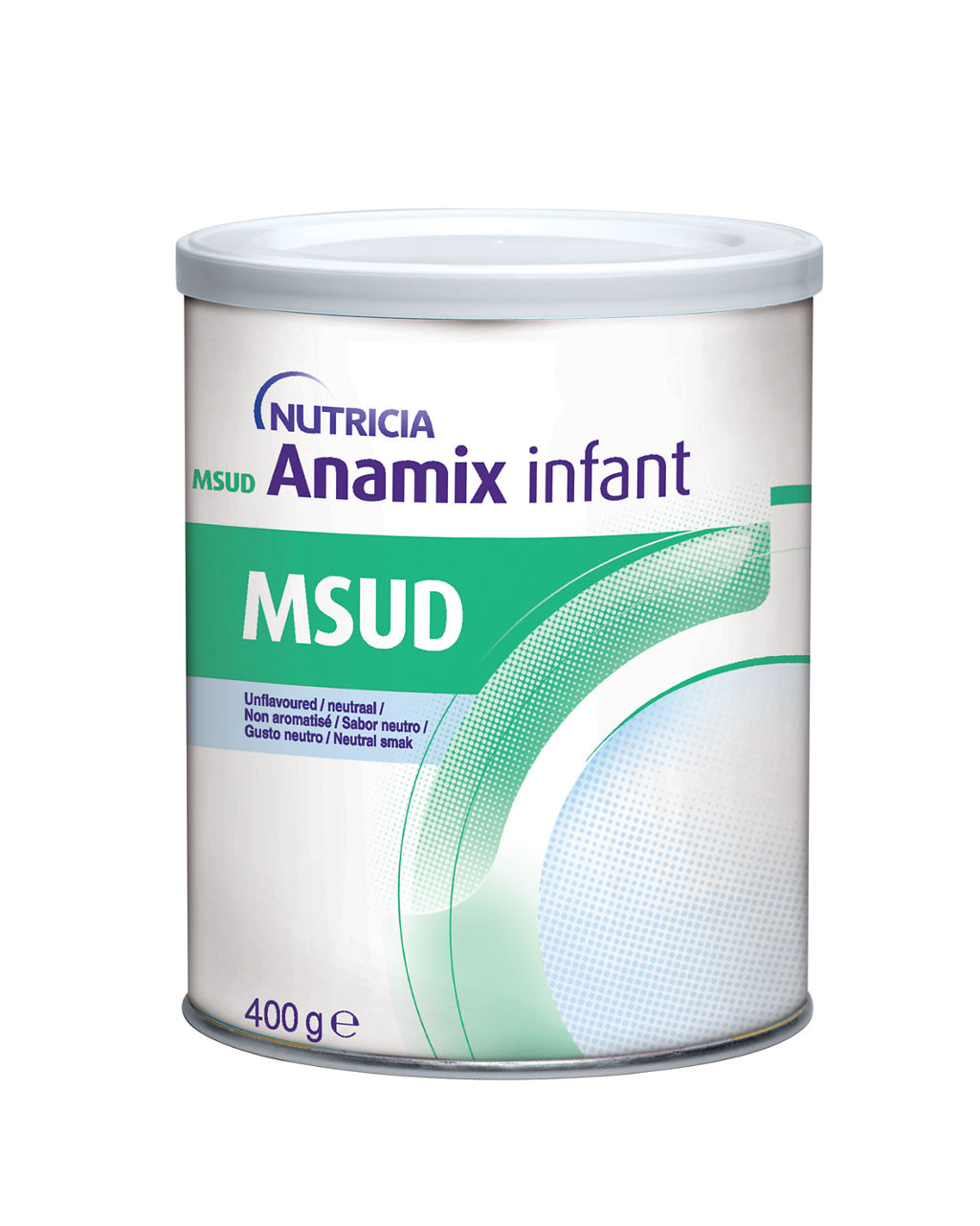 MSUD Anamix Infant Unflavoured 400g tin packshot