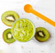 Brei mit Kiwi