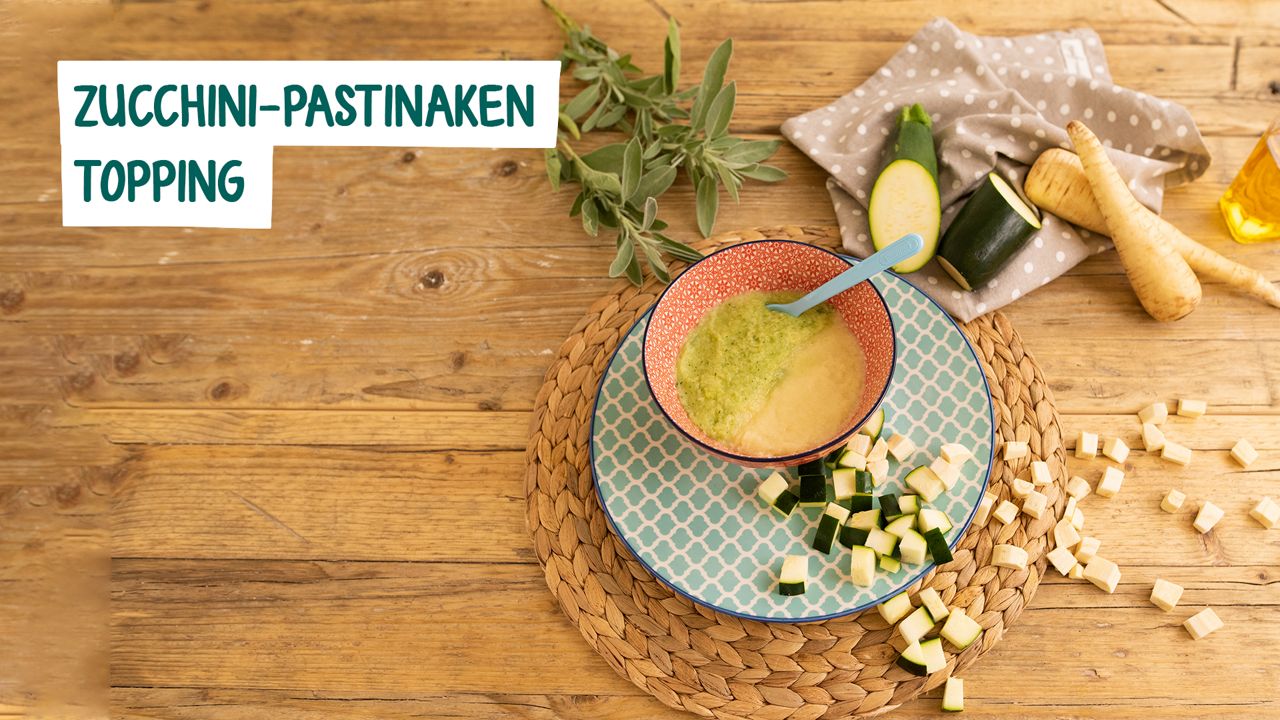 Zucchini Pastinake Topping