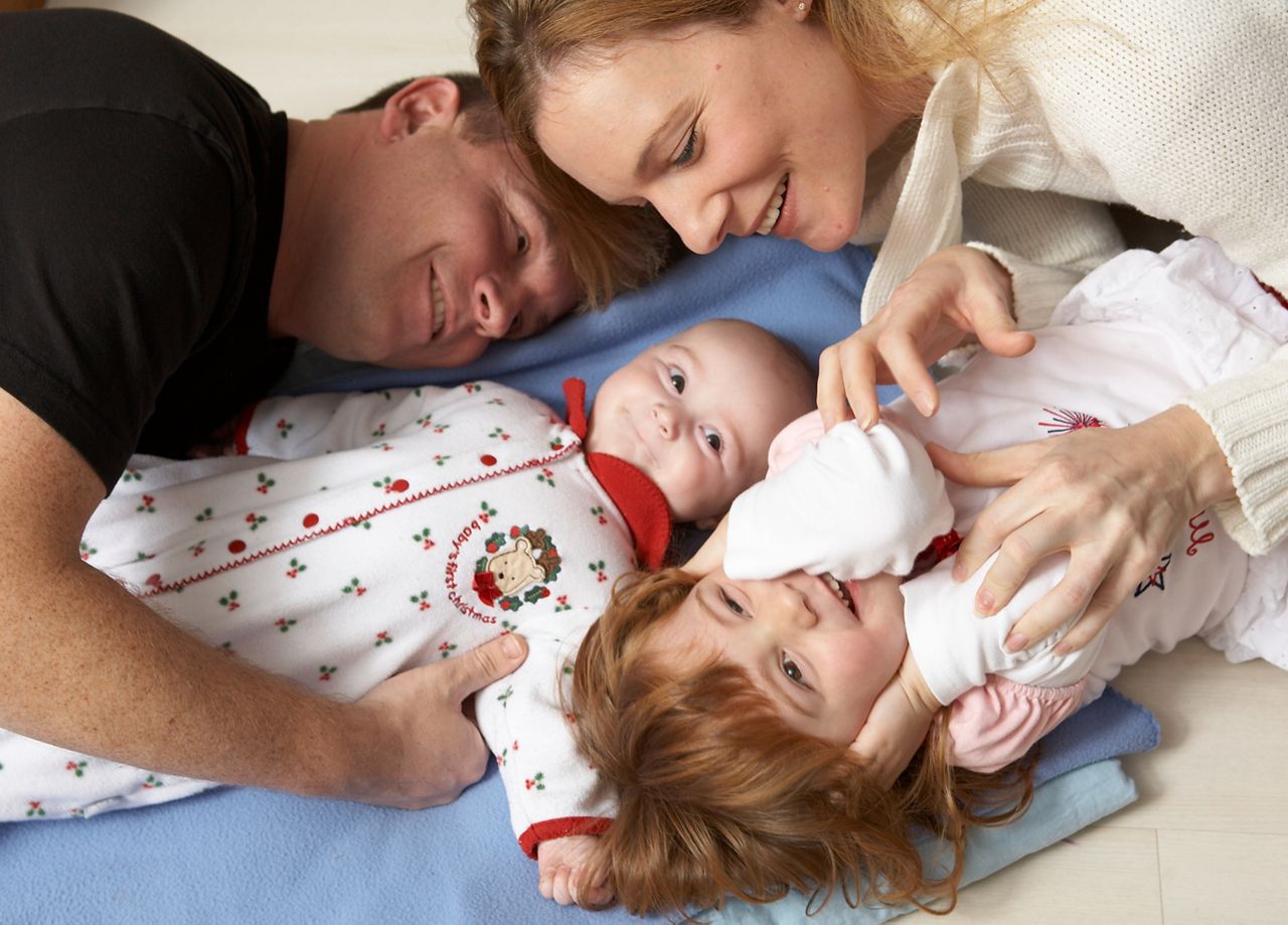 Nichole mit Kindern
