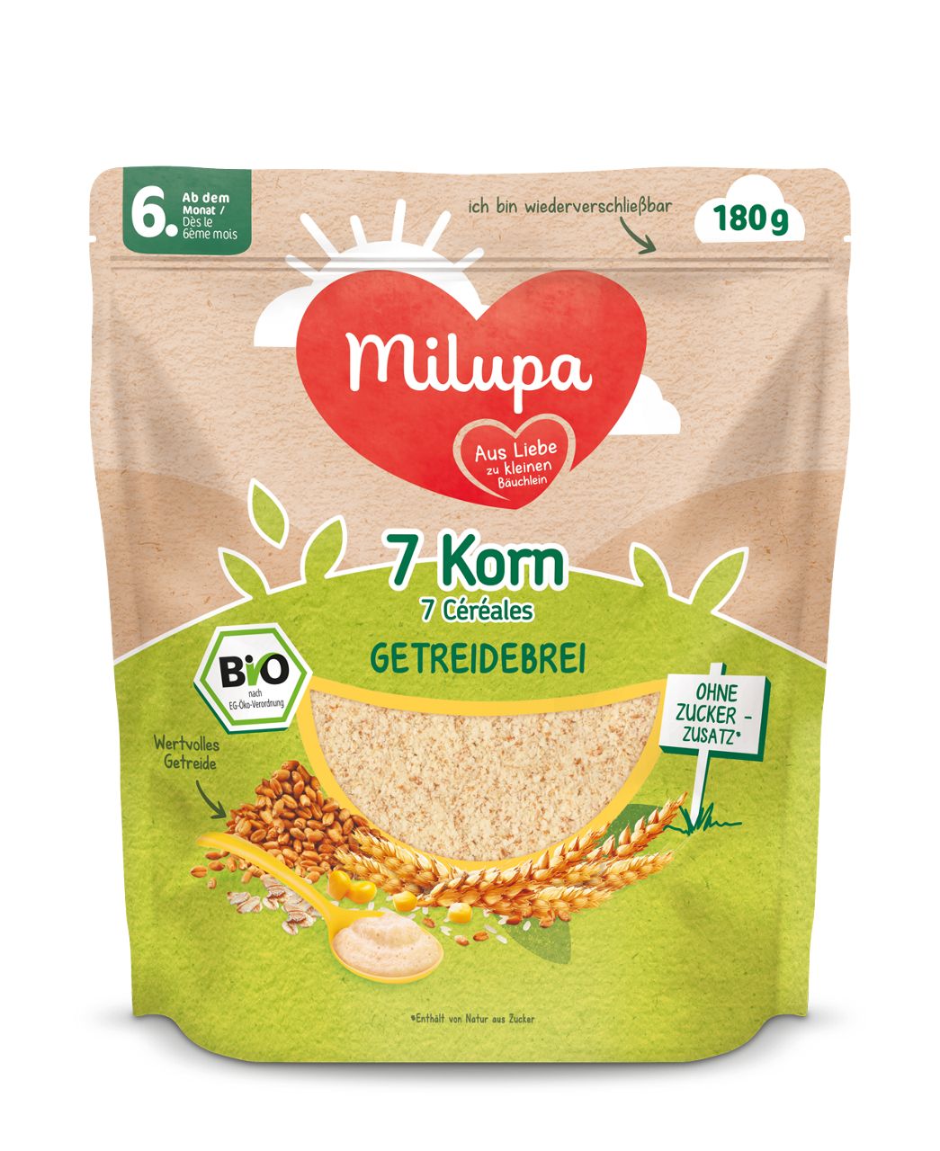 Milupa Getreidebrei 7 Korn