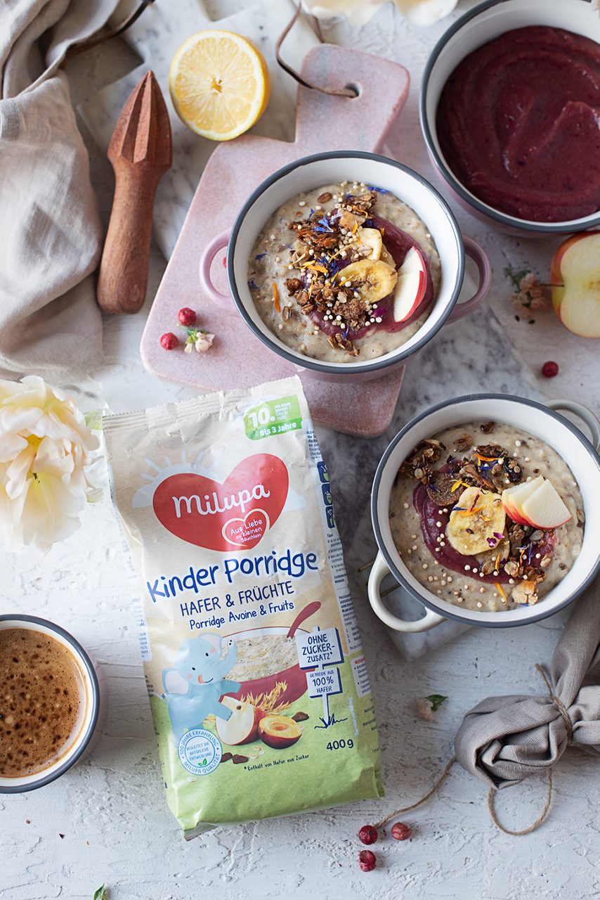 Rezept Milupa Porridge Hafer & Früchte