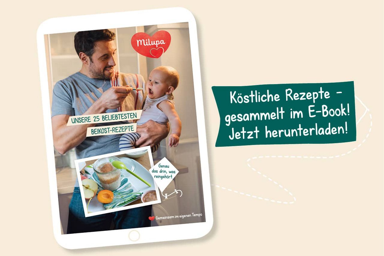 Milupa AT E-Book Teaser mit Text Website