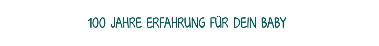 Milupa 100 Jahre Banner