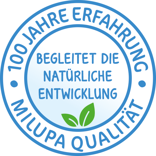 Milupa 100 Jahre Logo