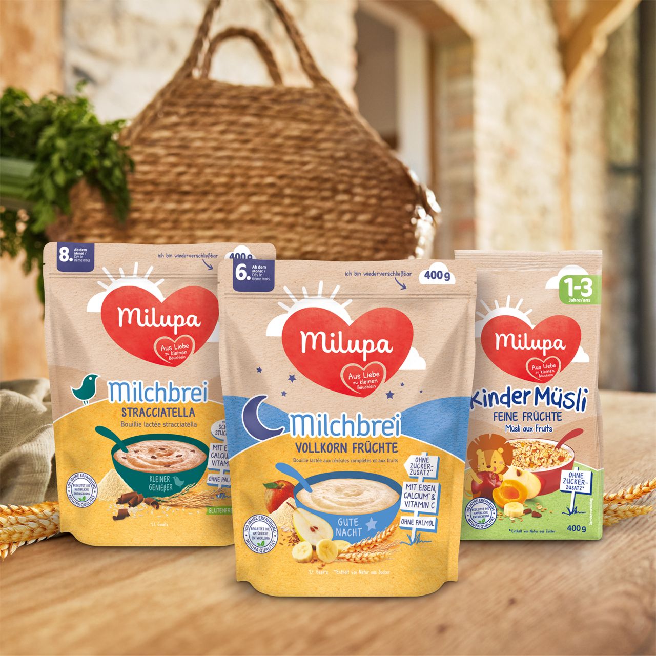 Milupa Breie & Porridge