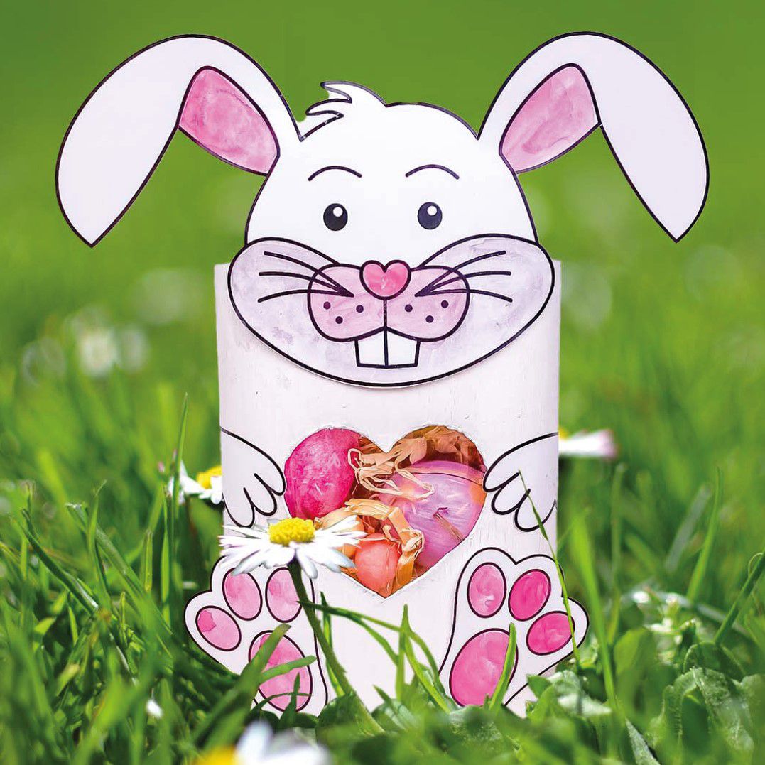 Milupa Ostern Hase Basteln