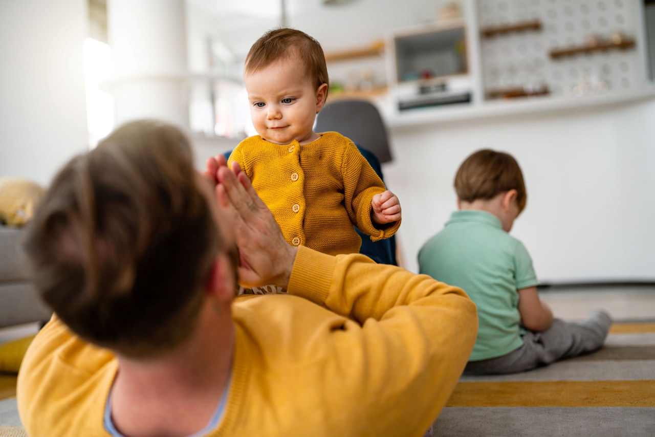 Milupa Papa Baby spielen Tipps 