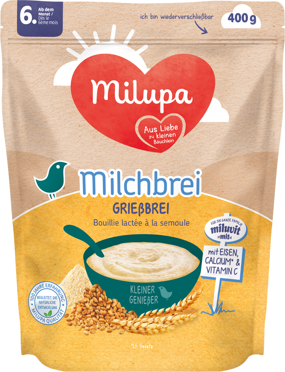 Milupa Kindermilch 1 Packshot