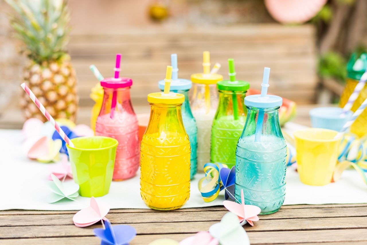 Pfirsich-Kindermilch Eis-Pop