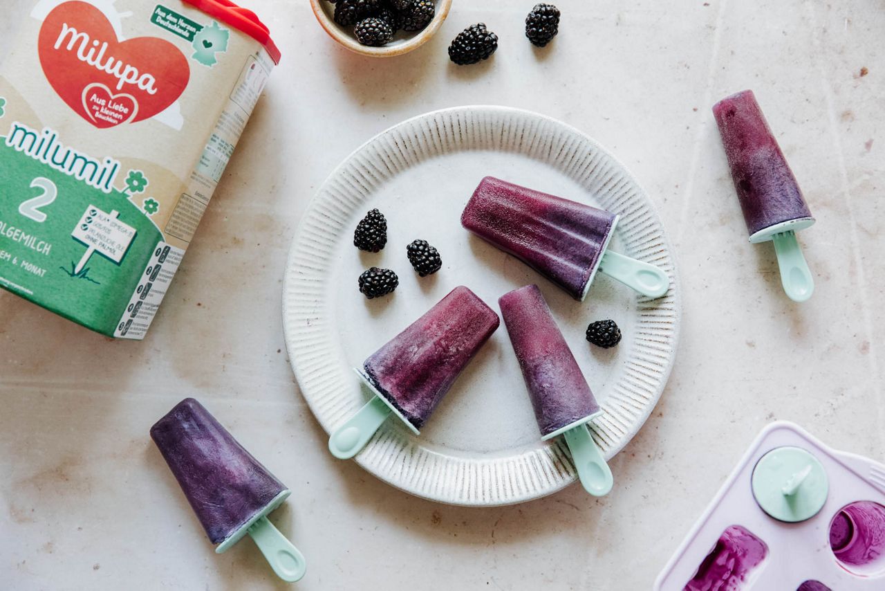 Brombeer Eis